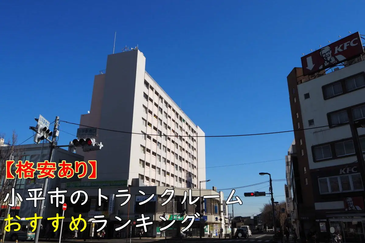 【格安あり】小平市のトランクルームおすすめランキングTOP9