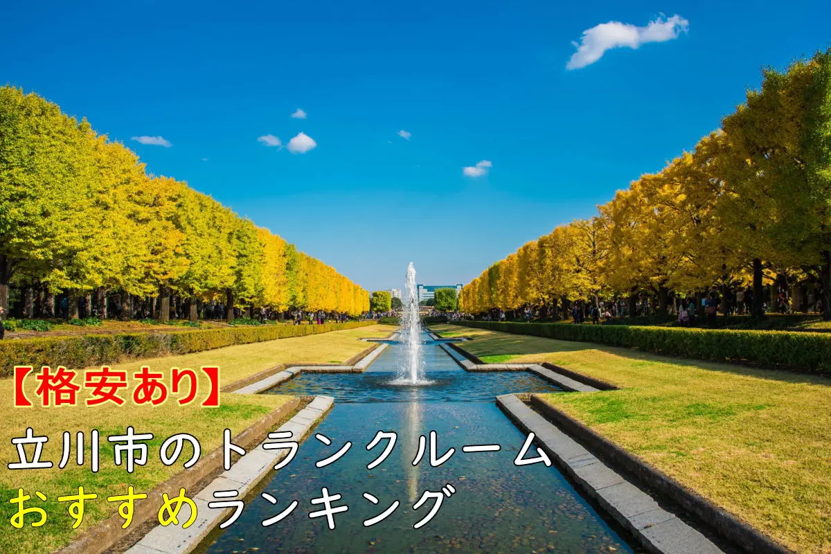 【格安あり】立川市のトランクルームおすすめランキングTOP9
